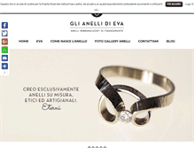 Tablet Screenshot of anelli-fidanzamento.com